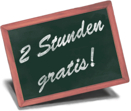Foto einer Schultafel